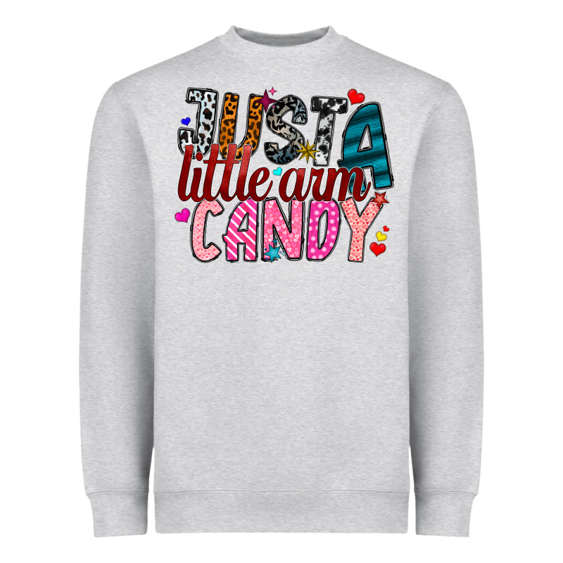 Just A Little Arm Candy Heavyweight Sweatshirt by SublimationCraftShop | Teevron