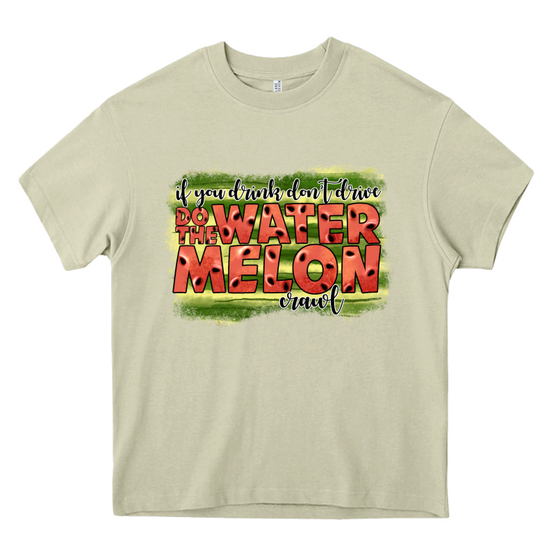 İf You Drink Don't Drive Do The Watermelon Crawl2 Heavy Core Tee by JahusDesignShop | Teevron