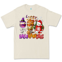 Bone Happy Hallothanksmas wine glass and coffee Premium Tee - NancyCooperArtShop