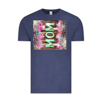 Vintage Denim Mom leopard Vintage Tee - CowGirlArtShop
