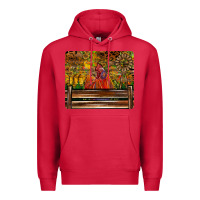 Cardinal Farm Life Rooster Premium Hoodie - CowhideDigitalArt