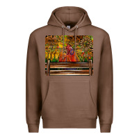 Chestnut Farm Life Rooster Premium Hoodie - CowhideDigitalArt