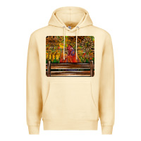 Pina Colada Farm Life Rooster Premium Hoodie - CowhideDigitalArt