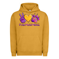 Pigment Peanut Butter peace love dogs Urban Hoodie - AdoDesignShop