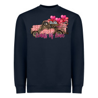 Navy load of love Heavyweight Sweatshirt - SublimationCraftShop