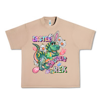 Burro Easter Saurus Rex Easter Day Urban Heavy Tee - CowGirlArtShop