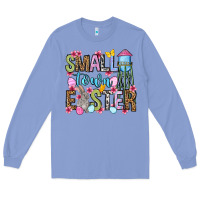 Colony Blue Easter Day Small town Easter Long Sleeve Tee - OliviaCreatesArt