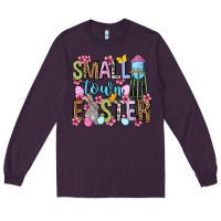 Plum Easter Day Small town Easter Long Sleeve Tee - OliviaCreatesArt