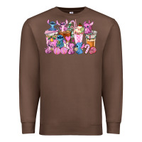 Chestnut stitch and lilo pink christmas coffee cups Premium Sweatshirt - AdoDesignShop