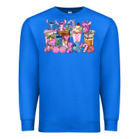True Royal stitch and lilo pink christmas coffee cups Premium Sweatshirt - AdoDesignShop