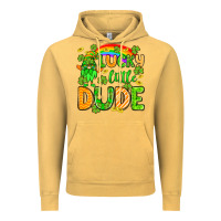 Vintage Mustard St. Patrick's Lucky little dude Vintage Hoodie - OliviaCreatesArt