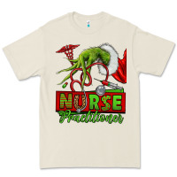 Bone Christmas Character Nurse Premium Tee - NancyCooperArtShop
