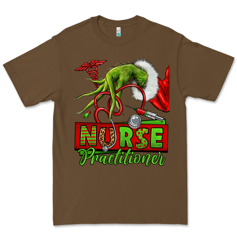 Christmas Character Nurse Premium Tee by NancyCooperArtShop | Teevron