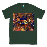 Sports Green Tiger America tumbler 4th of july Classic Tee - HowdyJamesFarm