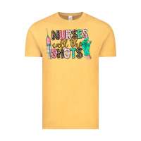 Vintage Mustard nurses call the shots Vintage Tee - CowGirlArtShop