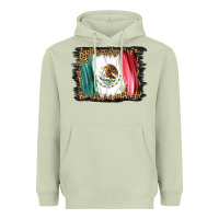 Matcha distressed mexico flag Heavyweight Hoodie - BarkalooDesign