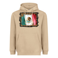 Mushroom distressed mexico flag Heavyweight Hoodie - BarkalooDesign