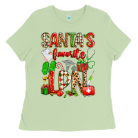 Matcha santa's favorite lpn Ladies Tee - texasbilliewilder