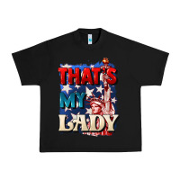 Black Thats my lady 4th of july Urban Heavy Tee - CowGirlArtShop
