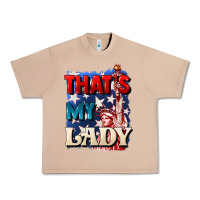 Thats My Lady 4th Of July Urban Heavy Tee | Teevron