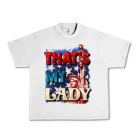 Lunar Rock Thats my lady 4th of july Urban Heavy Tee - CowGirlArtShop