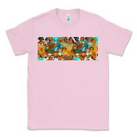 Bubblegum Pink Thanksgiving Turkey Truck Classic Tee - Artiststas