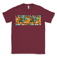 Burgundy Thanksgiving Turkey Truck Classic Tee - Artiststas