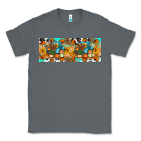 Charcoal Heather Thanksgiving Turkey Truck Classic Tee - Artiststas