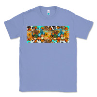 Colony Blue Thanksgiving Turkey Truck Classic Tee - Artiststas