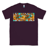 Plum Thanksgiving Turkey Truck Classic Tee - Artiststas