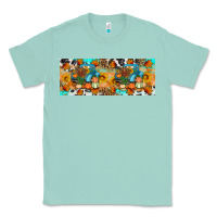 Seafoam Thanksgiving Turkey Truck Classic Tee - Artiststas