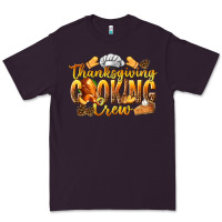 Plum Thanksgiving Cooking Crew Premium Tee - texasbilliewilder