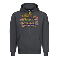 Smoke little miss mardi gras Zipper Hoodie - Artiststas