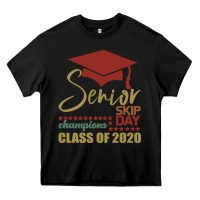 Black Senior Skip Day Champions Class Of 2020 Heavy Core Tee - Bettercallsaul