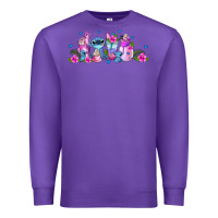 Purple stitch coffee cups libbey glass Premium Sweatshirt - AdoDesignShop