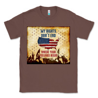 Chestnut my rights don't end Classic Tee - TumblerDesignByShophia