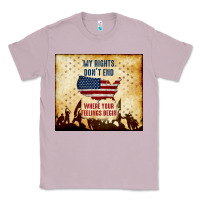 Lilac my rights don't end Classic Tee - TumblerDesignByShophia