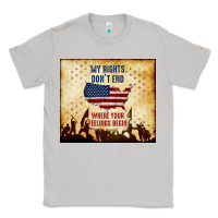 Moon Dust my rights don't end Classic Tee - TumblerDesignByShophia