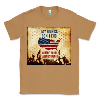 Toasted Coconut my rights don't end Classic Tee - TumblerDesignByShophia