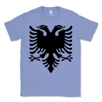Colony Blue Albanian Flag Eagle Double Red Albania Shqipe Kosovo Classic Tee - longCreatives