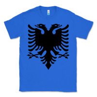 True Royal Albanian Flag Eagle Double Red Albania Shqipe Kosovo Classic Tee - longCreatives