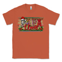 Copper Christmas Western Papa Claus Classic Tee - RanaPortraitStore
