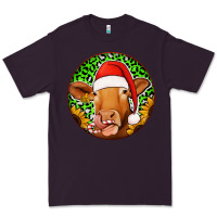 Plum christmas circle earrings Premium Tee - Jasminsmagicworld