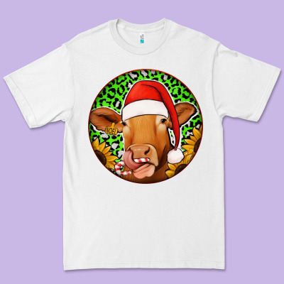 Christmas Circle Earrings Premium Tee Designed By Jasminsmagicworld