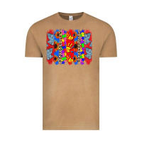 Vintage Camel Autism brushstrokes Vintage Tee - CowGirlArtShop