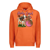 Carrot holy cow i'm 6 years old Premium Hoodie - LillyAllenDesigns