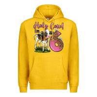 Lemon holy cow i'm 6 years old Premium Hoodie - LillyAllenDesigns