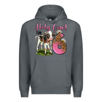 Rock holy cow i'm 6 years old Premium Hoodie - LillyAllenDesigns