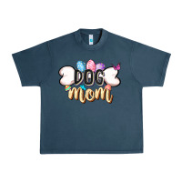 Midnight Navy Easter Dog Mom Easter Day Urban Heavy Tee - CowGirlArtShop