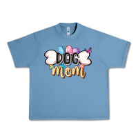 Pebble Blue Easter Dog Mom Easter Day Urban Heavy Tee - CowGirlArtShop